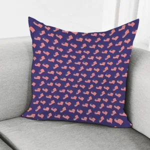 4th of July American Flag Pattern Print Throw Pillow With Inner Home Decor