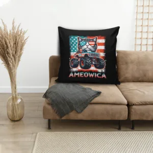 4th Of July Independence Throw Pillow