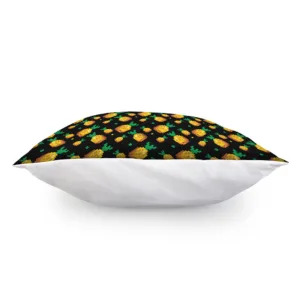 8-Bit Pixel Pineapple Print Throw Pillow With Inner Home Decor