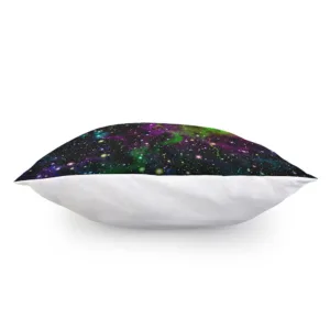 Abstract Dark Galaxy Space Print Throw Pillow With Inner Home Decor