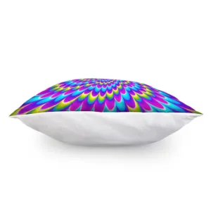 Abstract Dizzy Moving Optical Illusion Throw Pillow With Inner Home Decor