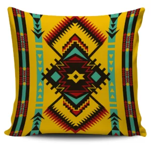 Abstract Geometric Ornament Throw Pillow With Inner Home Decor
