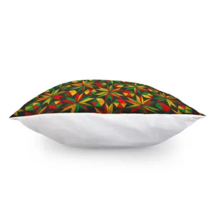 Abstract Geometric Reggae Pattern Print Throw Pillow With Inner Home Decor