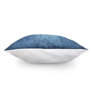 Acid Wash Denim Jeans Pattern Print Throw Pillow With Inner Home Decor