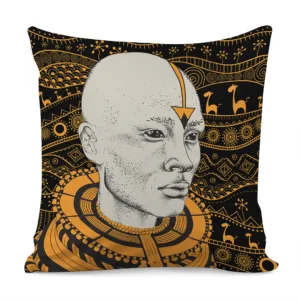 African Style Print Throw Pillow With Inner Home Decor