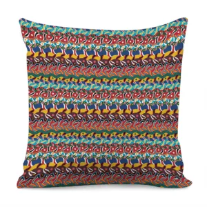 Afro African Ethnic Pattern Print Throw Pillow With Inner Home Decor