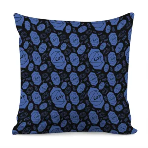 Ajna Chakra Pattern Print Throw Pillow With Inner Home Decor