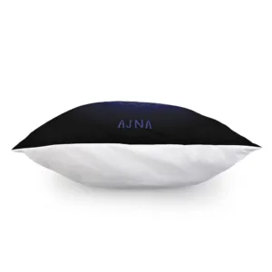 Ajna Chakra Symbol Print Throw Pillow With Inner Home Decor