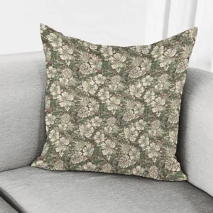 Aloha Hawaiian Camo Flower Pattern Print Throw Pillow With Inner Home Decor